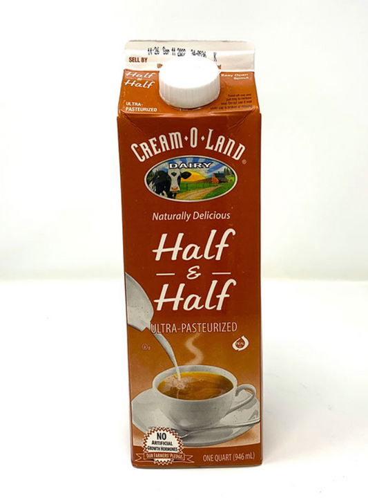 Cream-O-Land Half & Half 32oz