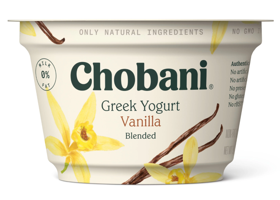 Chobani Greek Yogurt Vanilla 5.3oz