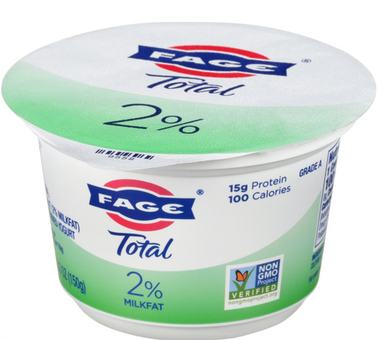 Fage Total 2% Milk Fat Yogurt 5.3oz