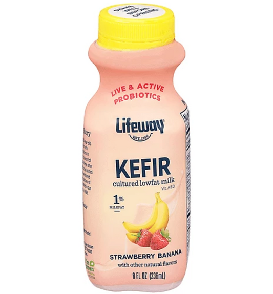 Lifeway Kefir Strawberry Banana 8oz