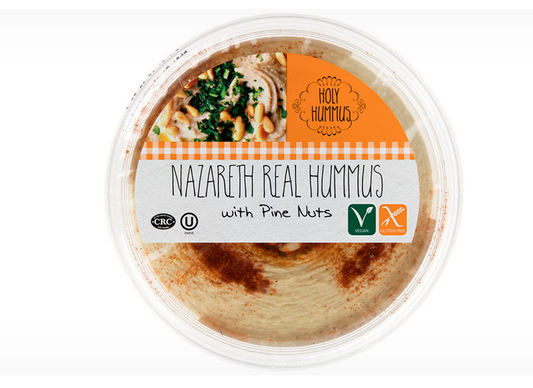 Holy Hummus Nazareth Real Hummus With Pine Nuts