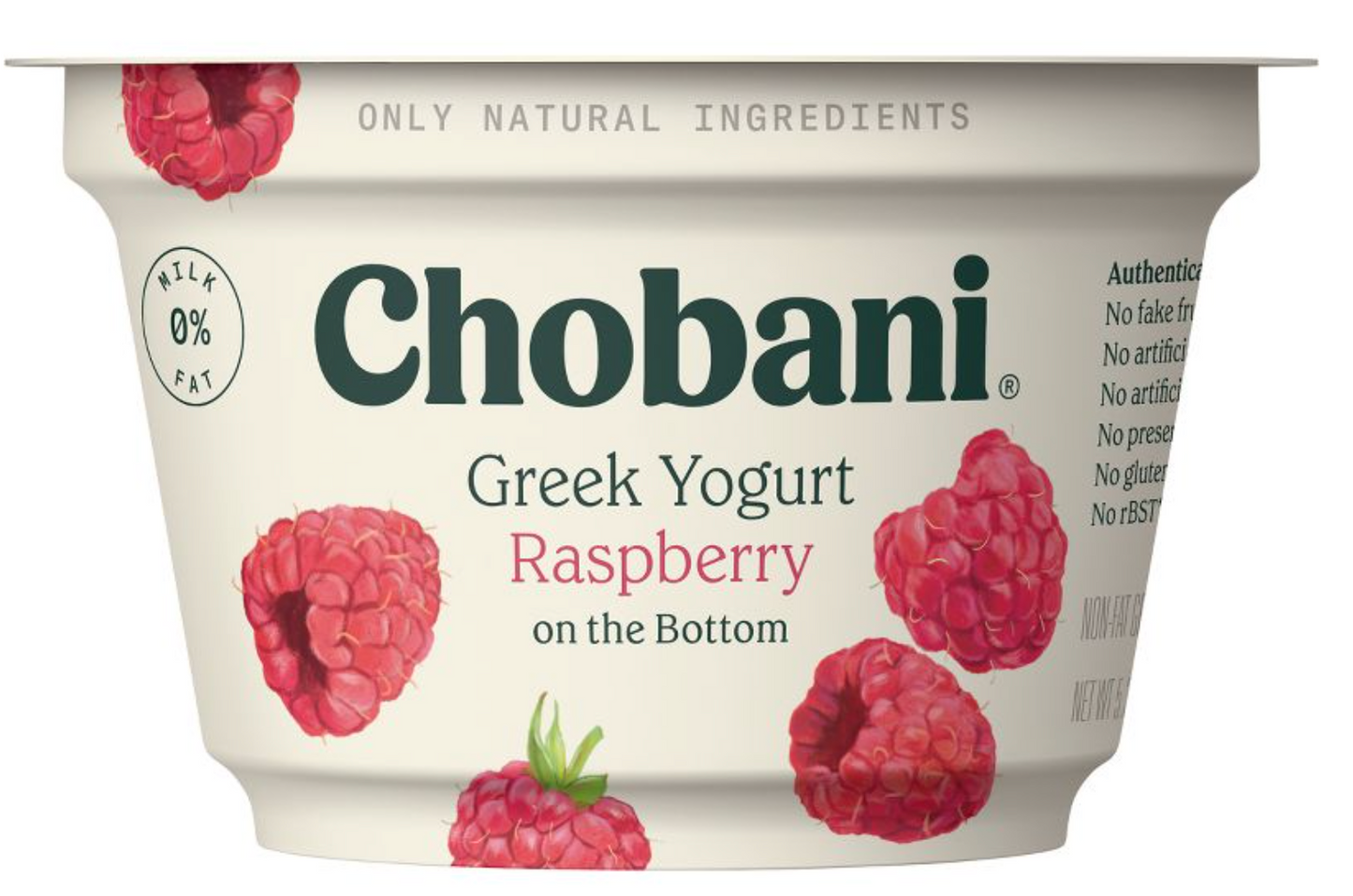 Chobani Greek Yogurt Raspberry 5.3oz
