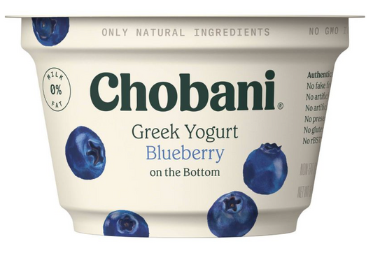 Chobani Greek Yogurt Blueberry 5.3oz