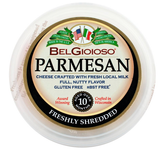 BelGioioso Shredded Parmesan Cheese 5oz