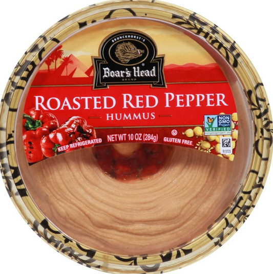 Boar's Head Roasted Red Pepper Hummus 10oz