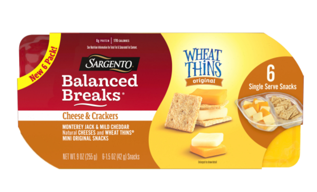 Sargento Balanced Breaks Cheese & Crackers