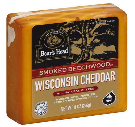 Boar's Heard Smoked Beechwood Wisconsin Cheddar 8oz