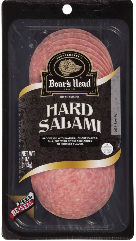 Boar's Head Hard Salami 4oz