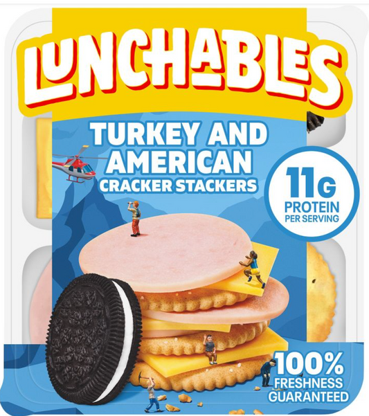 Oscar Mayer Lunchables Turkey & American Cheese - 3.2oz