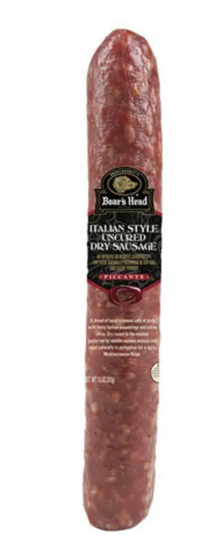 Boar's Head Italian Style Uncured Dry Sausage Picante 7.5oz