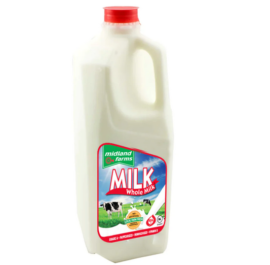 Mildland Farms Whole Milk 1/2gl