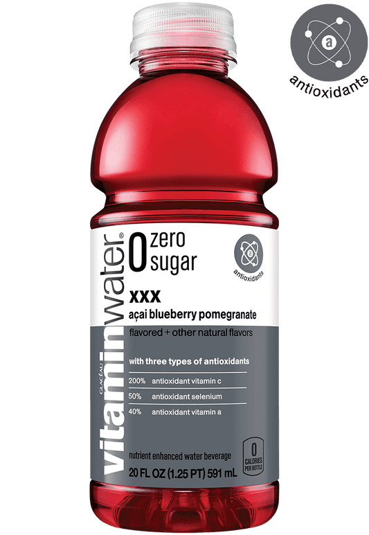 Vitamin Water Zero Sugar XXX Acai Blueberry Pomegranate 20oz