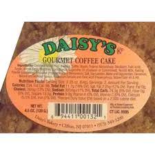 Daisy Gourmet Coffee Cake