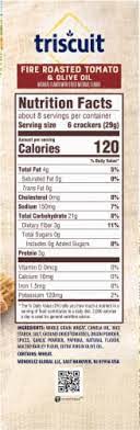Triscuit Fire Roasted Tomato & Olive Oil
