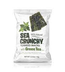 Sea Crunchy Seaweed Snacks Green Tea 0.35oz