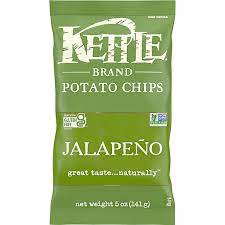 Kettle Brand Potato Chips Jalapeno