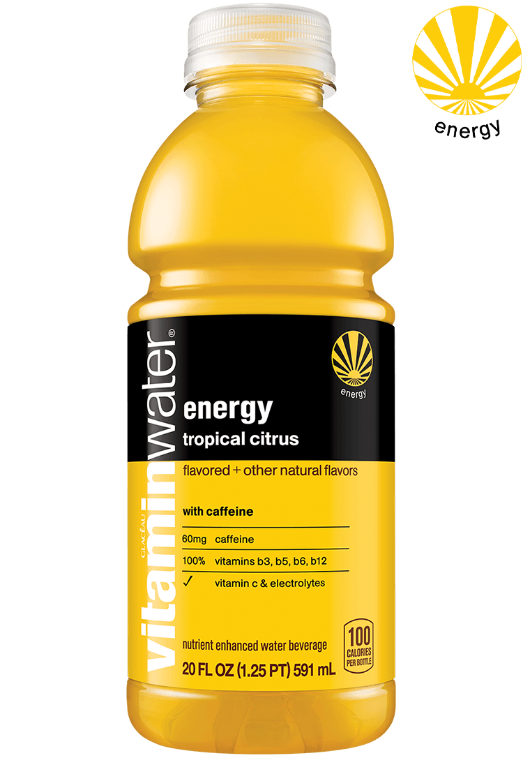 Vitamin Water Energy Tropical Citrus 20oz