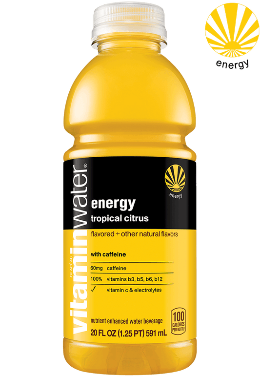 Vitamin Water Energy Tropical Citrus 20oz