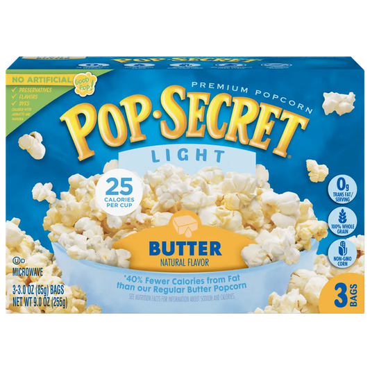 Pop Secret Light - Butter 9.0 oz