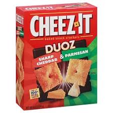 Cheez It Duoz Sharp Cheddar & Parmesan 12.4oz