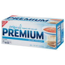 Premium Saltine Crackers 1lb