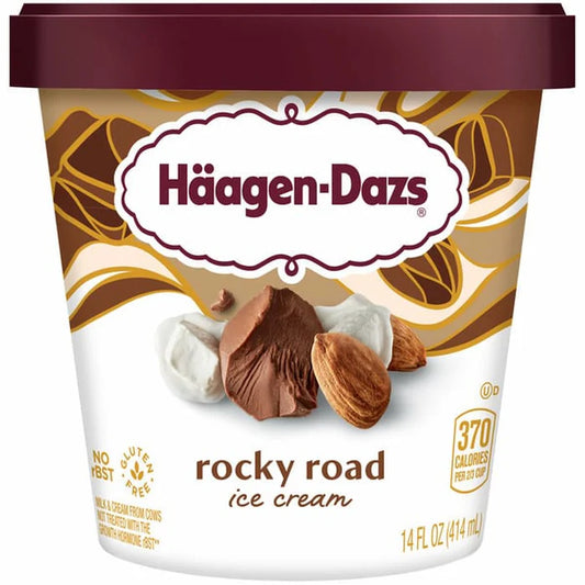 Haagen Dazs Rocky Road 14oz