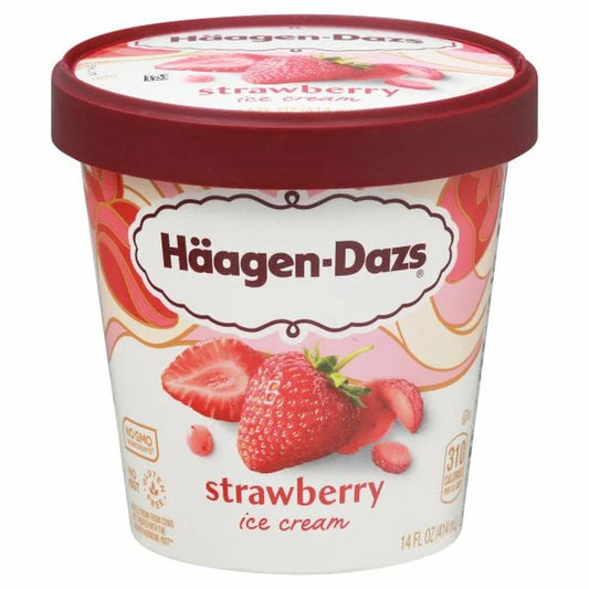 Haagen Dazs Strawberry 14oz