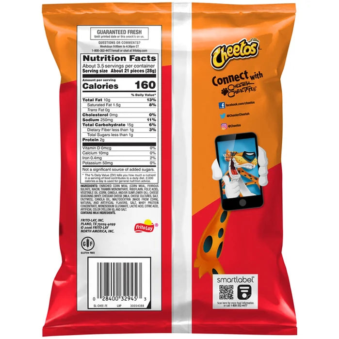 Cheetos Crunchy 3.25oz