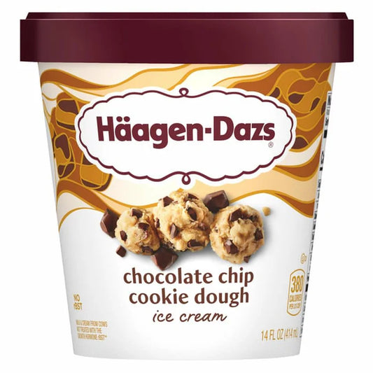 Haagen Dazs Chocolate Chip Cookie Dough 14oz