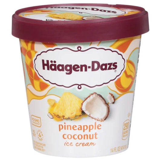 Haagen Daz Pineapple Coconut  14oz