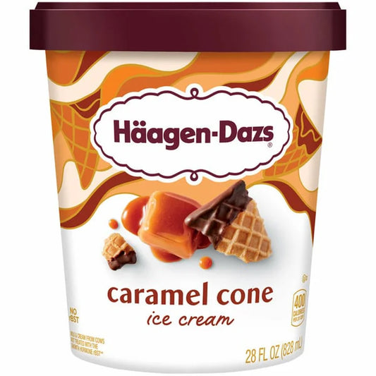 Haagen Dazs Caramel Cone 14oz