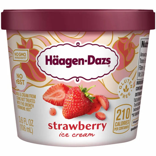 Haagen Dazs Strawberry 3.6oz