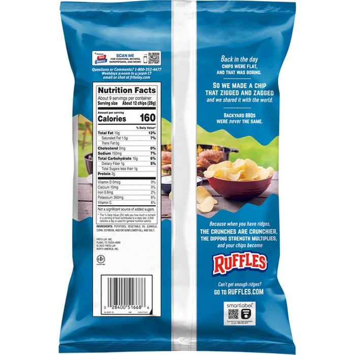 Ruffles Original 8.5oz