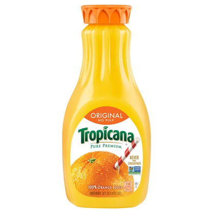 Tropicana Orange Original No Pulp 52oz