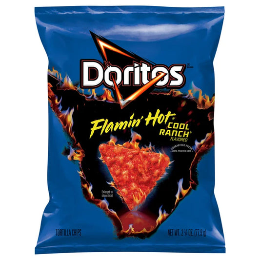 Doritos Flamin' Hot Cool Ranch 2.75oz