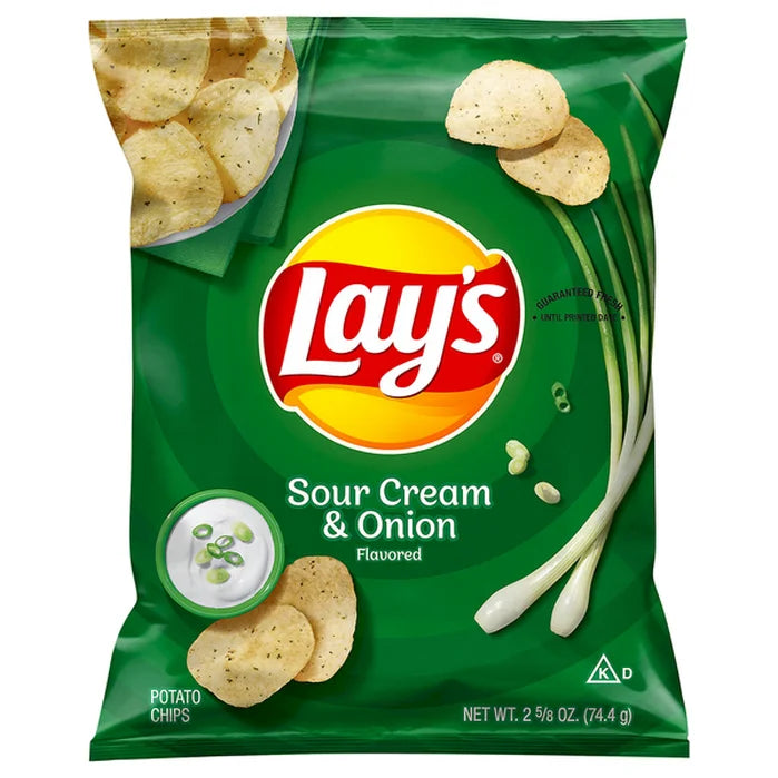 Lay's Sour Cream & Onion 2.62oz