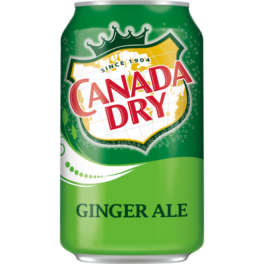 Canada Dry Ginger Ale 12oz Can