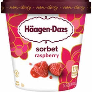 Haagen Dazs Raspberry Sorbet 14oz