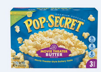 Pop Secret Movie Theater Butter 9.6 oz