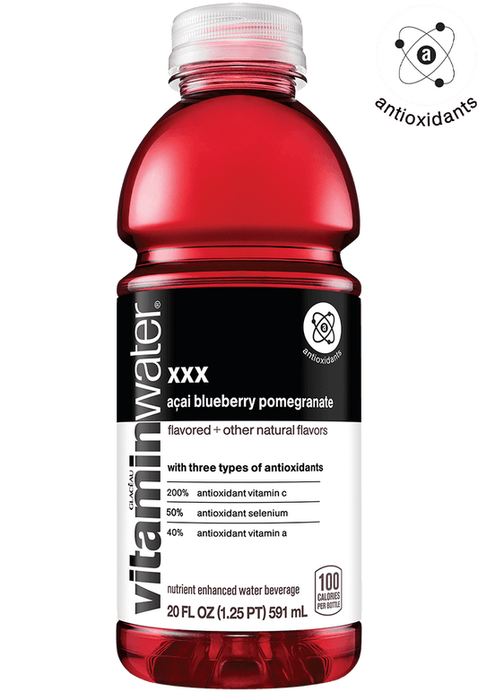 Vitamin Water XXX Acai Blueberry Pomegranate 20oz